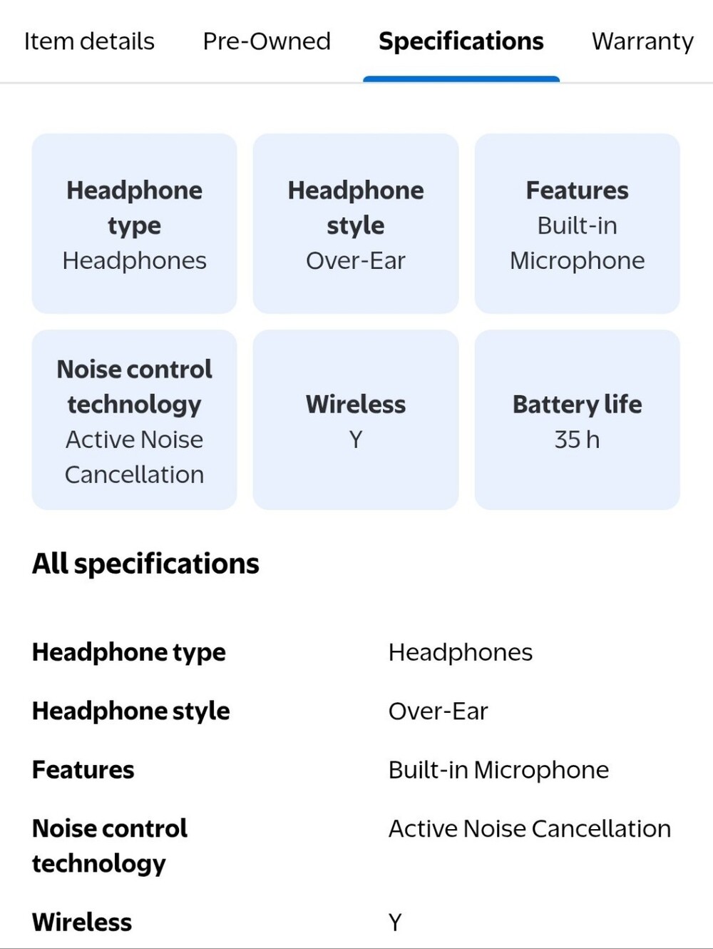 SONY Black Over-Ear Wired Headphones - Picture 15 of 15